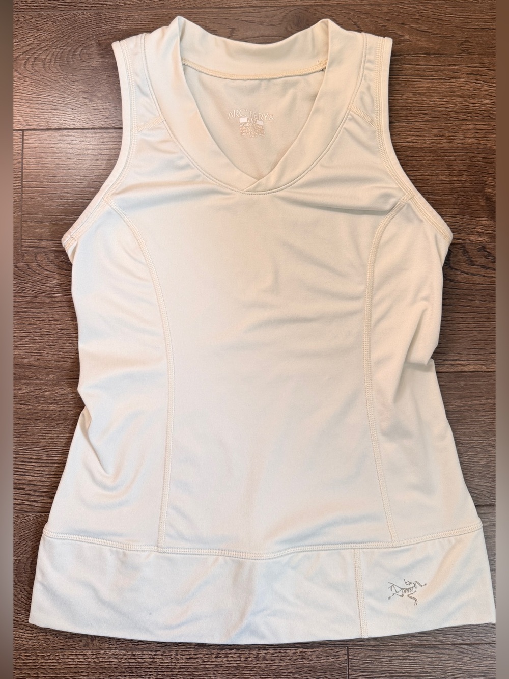 Arc'teryx Women's Cream Escala Athletic Tank Top